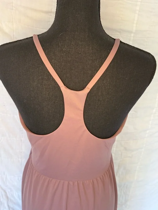 Mauve Spaghetti Strap Maxi Dress - Picture 4 of 5